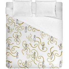 Illustration Candles Candle Fire Light Ceremonial Duvet Cover (california King Size) by danenraven