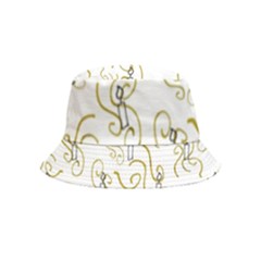 Illustration Candles Candle Fire Light Ceremonial Inside Out Bucket Hat (kids) by danenraven