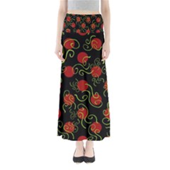 Abstract Background Pattern Texture Design Full Length Maxi Skirt by danenraven