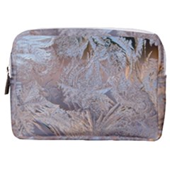 Window Pattern Winter Frost Make Up Pouch (medium)