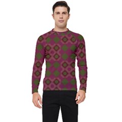 Illustration Background Abstract Pattern Texture Design Men s Long Sleeve Rash Guard by danenraven