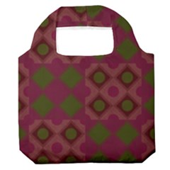 Illustration Background Abstract Pattern Texture Design Premium Foldable Grocery Recycle Bag