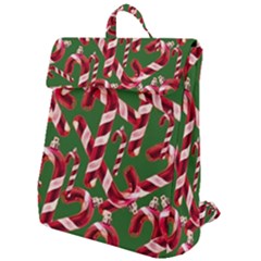 Christmas Wrapping Paper Abstract Flap Top Backpack by danenraven