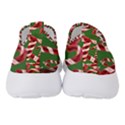 Christmas Wrapping Paper Abstract Women s Slip On Sneakers View4