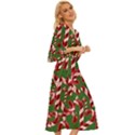 Christmas Wrapping Paper Abstract Midsummer Wrap Dress View3