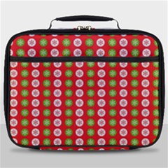 Illustration Festive Pattern Christmas Holiday Full Print Lunch Bag by danenraven