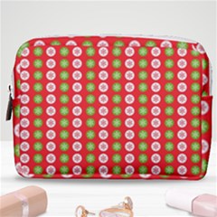 Illustration Festive Pattern Christmas Holiday Make Up Pouch (medium) by danenraven