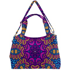 Mandala Fishes Double Compartment Shoulder Bag by ConteMonfrey