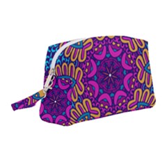 Mandala Fishes Wristlet Pouch Bag (medium)