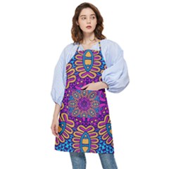 Mandala Fishes Pocket Apron