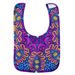 Mandala Fishes Baby Bib