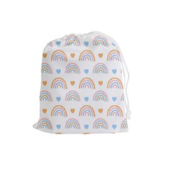 Rainbow Pattern Drawstring Pouch (large) by ConteMonfrey