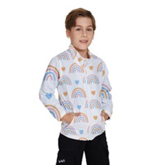 Rainbow Pattern Kids  Windbreaker by ConteMonfrey