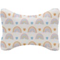 Rainbow Pattern Seat Head Rest Cushion View1