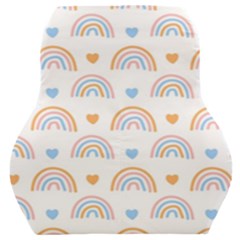 Rainbow Pattern Car Seat Back Cushion  by ConteMonfrey