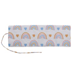 Rainbow Pattern Roll Up Canvas Pencil Holder (m) by ConteMonfrey