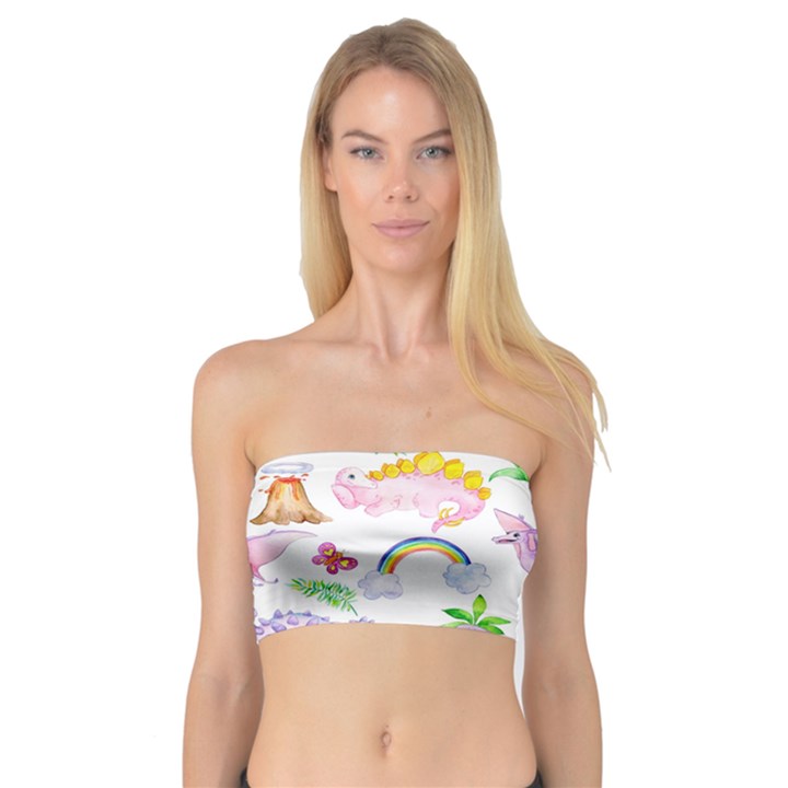 Dinosaurs Are Our Friends  Bandeau Top