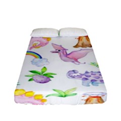 Dinosaurs Are Our Friends  Fitted Sheet (full/ Double Size) by ConteMonfrey