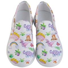 Dinosaurs Are Our Friends  Men s Lightweight Slip Ons by ConteMonfrey