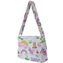 Dinosaurs Are Our Friends  Full Print Messenger Bag (S) View2