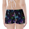 Snowflakes Lights Boyleg Bikini Wrap Bottoms View2