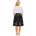 Snowflakes Lights Classic Short Skirt View4