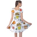 Set Child Fun Funny Collection Cap Sleeve Dress View2