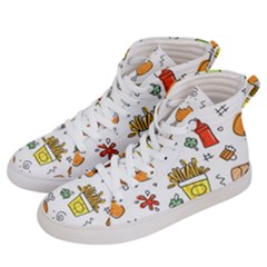 Set Child Fun Funny Collection Men s Hi-top Skate Sneakers by artworkshop