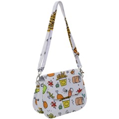 Set Child Fun Funny Collection Saddle Handbag