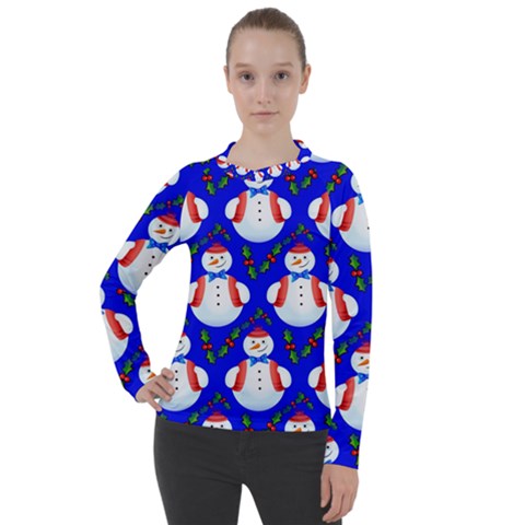 Seamless  Repeating Pattern Women s Pique Long Sleeve Tee by artworkshop