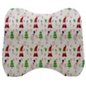 Santa Claus Snowman Christmas Velour Head Support Cushion View1