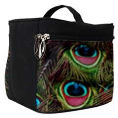 Peacock Feathers Color Plumage Make Up Travel Bag (small) by Celenk