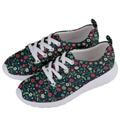 Flowering Branches Seamless Pattern Women s Lightweight Sports Shoes