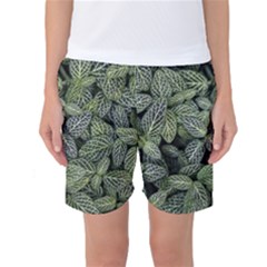 Leaves Foliage Botany Plant Women s Basketball Shorts by Ravend