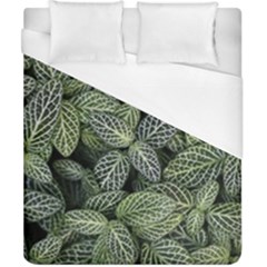 Leaves Foliage Botany Plant Duvet Cover (california King Size) by Ravend