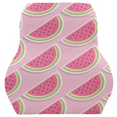 Pink Melon Wayermelon Pattern Food Fruit Melon Car Seat Back Cushion  by Ravend