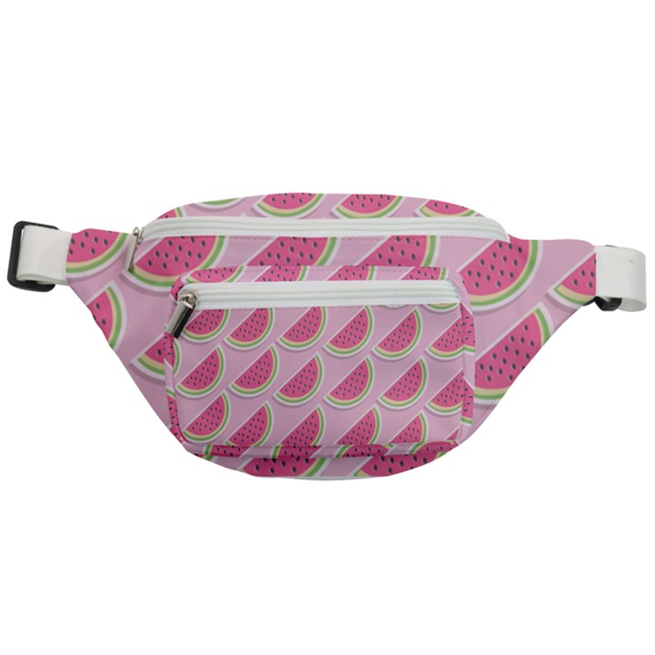 Pink Melon Wayermelon Pattern Food Fruit Melon Fanny Pack