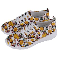 Pumpkin Fruit Flower Pattern Men s Lightweight Sports Shoes by Ravend