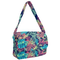 Sheets Tropical Picture Plant Pattern Courier Bag by Ravend