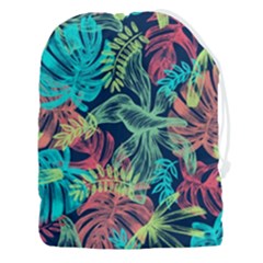 Sheets Tropical Picture Plant Pattern Drawstring Pouch (3xl) by Ravend