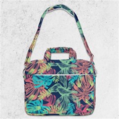 Sheets Tropical Picture Plant Pattern Macbook Pro 13  Shoulder Laptop Bag  by Ravend