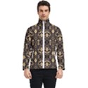 Vintage Batik Art Architecture Pattern Men s Bomber Jacket View1