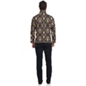 Vintage Batik Art Architecture Pattern Men s Bomber Jacket View4