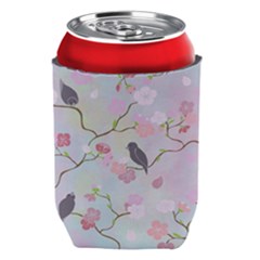 Bird Blossom Seamless Pattern Can Holder by Ravend