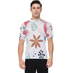 Nature Flora Background Wallpaper Men s Short Sleeve Rash Guard