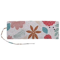 Nature Flora Background Wallpaper Roll Up Canvas Pencil Holder (m) by Ravend