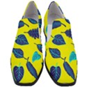 Sheets Pattern Picture Detail Women Slip On Heel Loafers View1