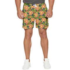 Fruits Star Blueberry Cherry Leaf Men s Runner Shorts by Ravend