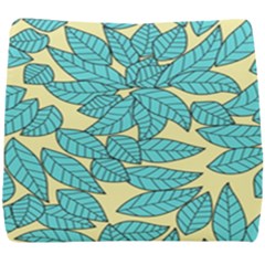 Illustration Sheets Dry Leaves Print Pattern Seat Cushion by Ravend