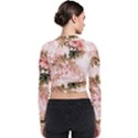 Flower Plant Vintage Retro Long Sleeve Zip Up Bomber Jacket View2